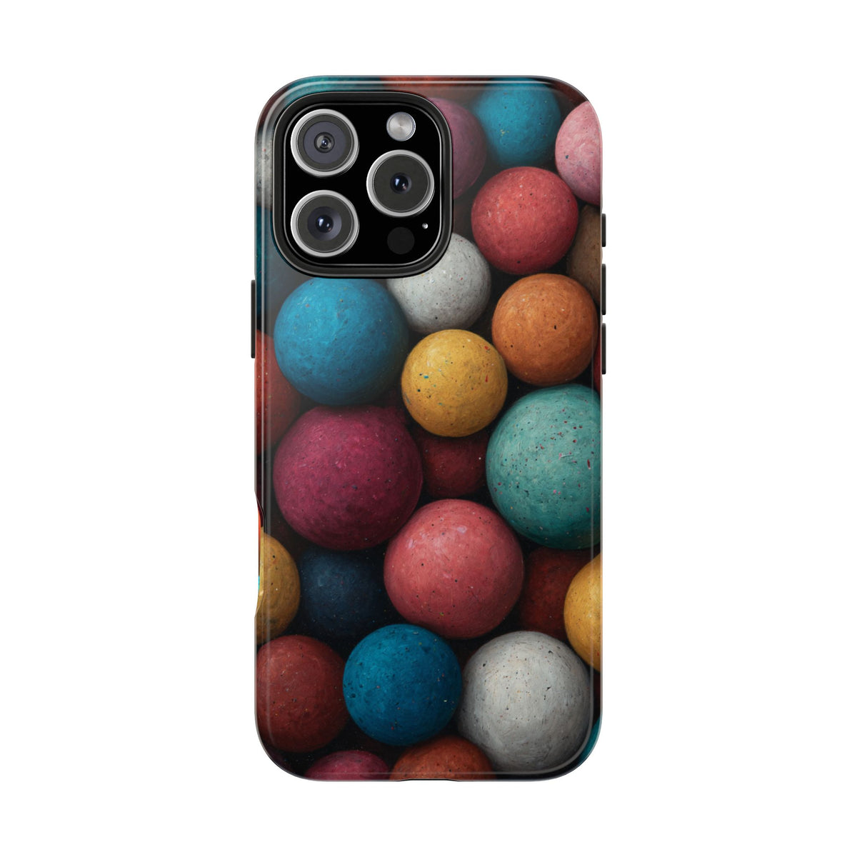 Funda Premium MINUX para iPhone y Samsung Galaxy - Colored Balls 001