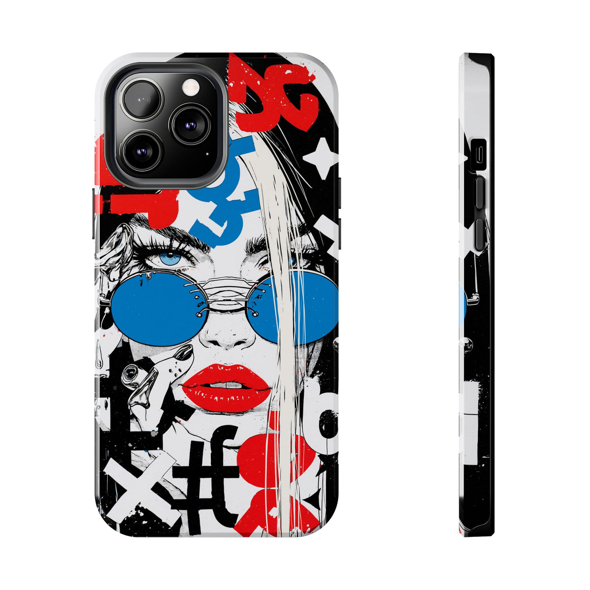 Fundas Premium MINUX para iPhone y Samsung Galaxy - Rebel Pop Portrait