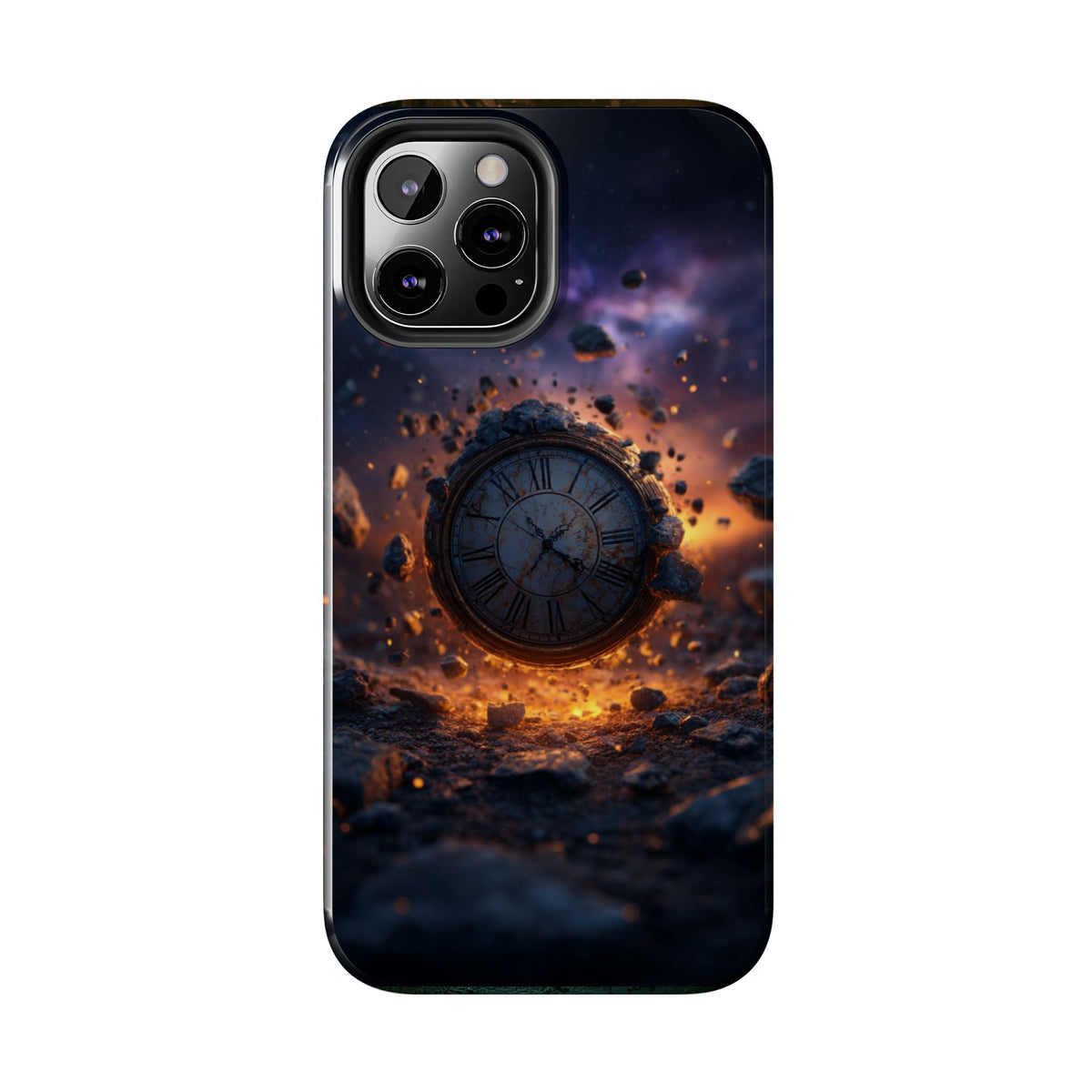 Funda Premium MINUX para iPhone y Samsung Galaxy - Clock