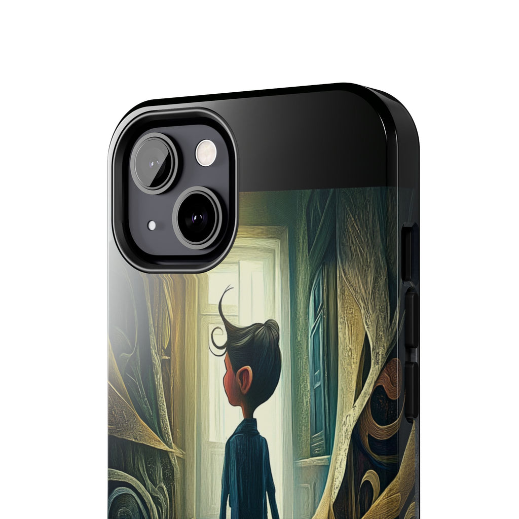 Fundas Premium MINUX para iPhone y Samsung Galaxy - Silent Corridor