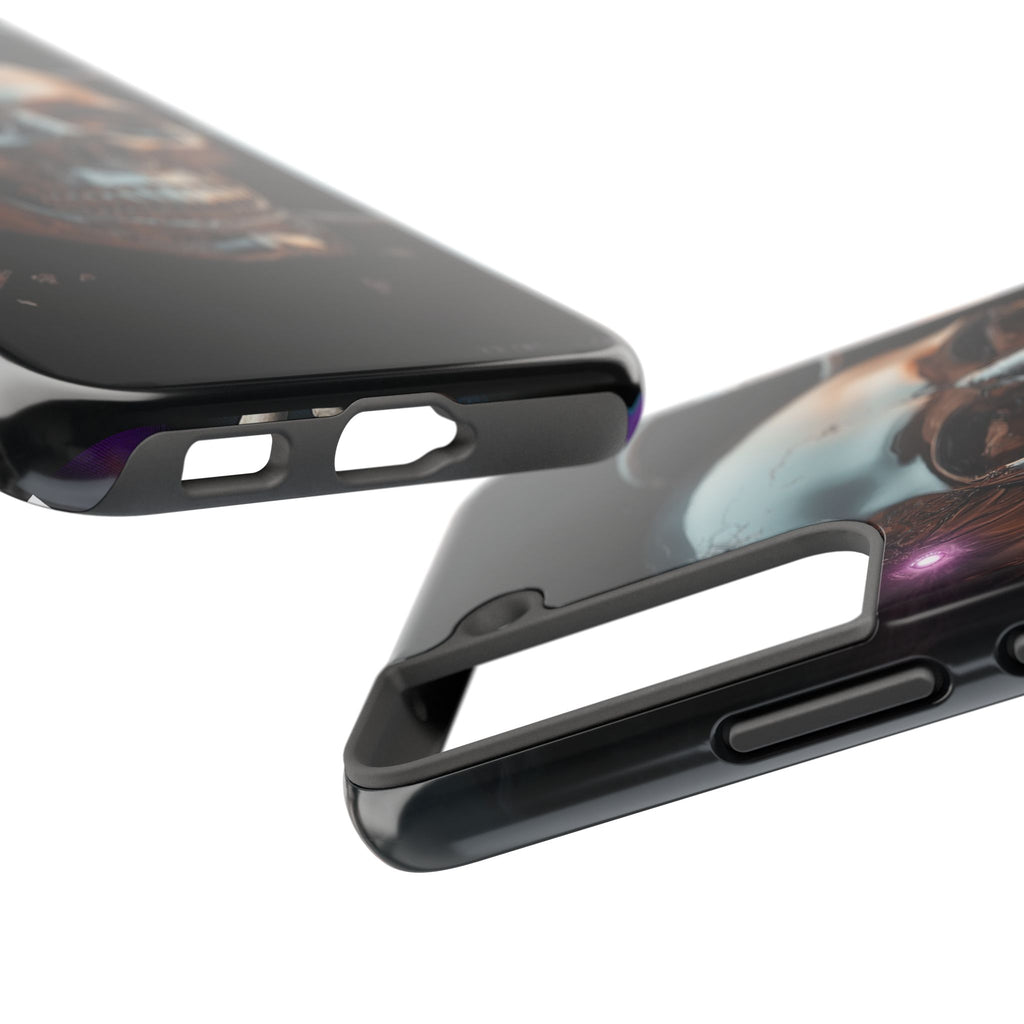 Funda Premium MINUX para iPhone y Samsung Galaxy - Iron Skull 002