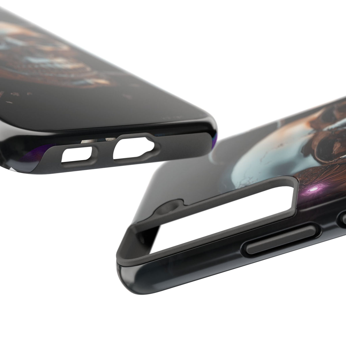 Funda Premium MINUX para iPhone y Samsung Galaxy - Iron Skull 002