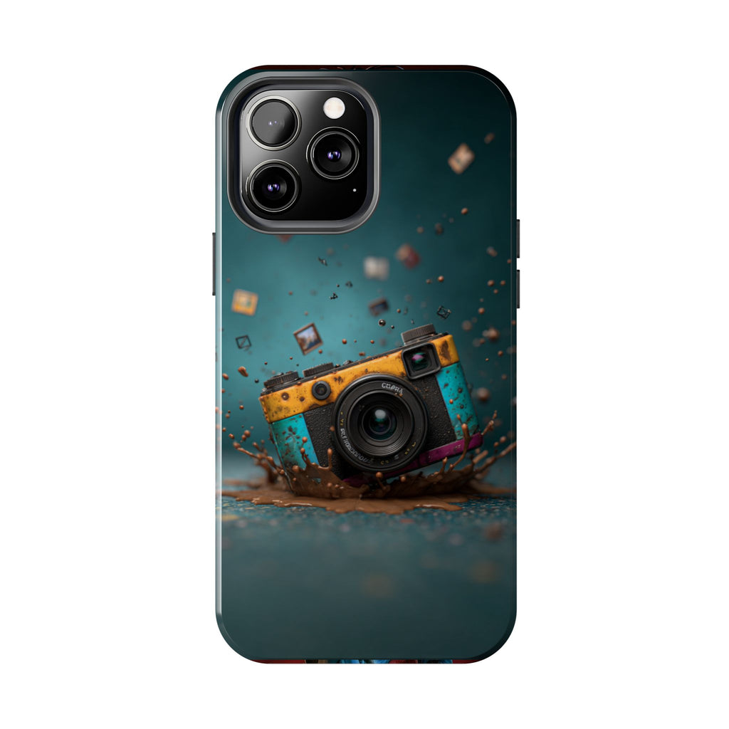 Funda Premium MINUX para iPhone y Samsung Galaxy - Color camera