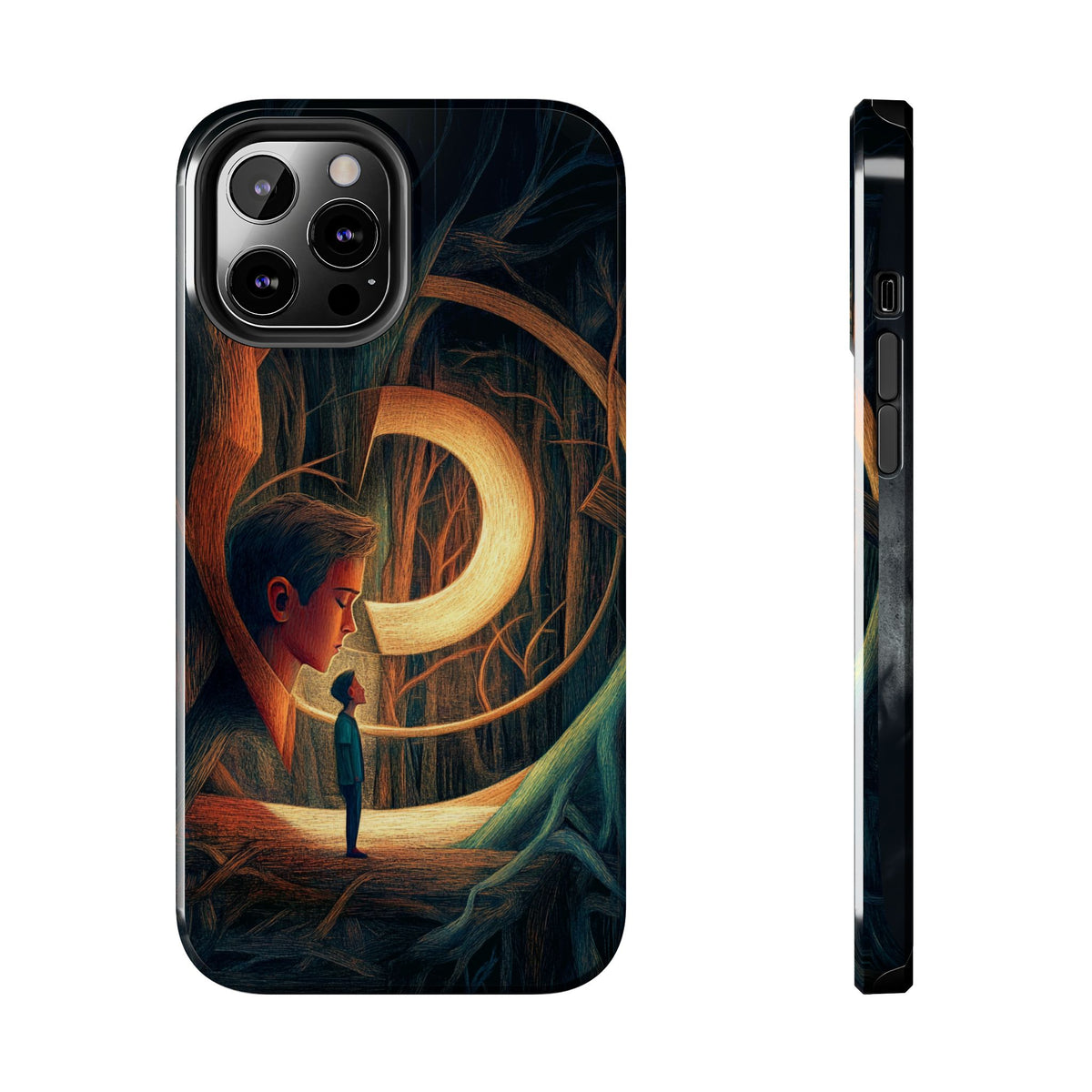 Fundas Premium MINUX para iPhone y Samsung Galaxy - Moonlit Passage
