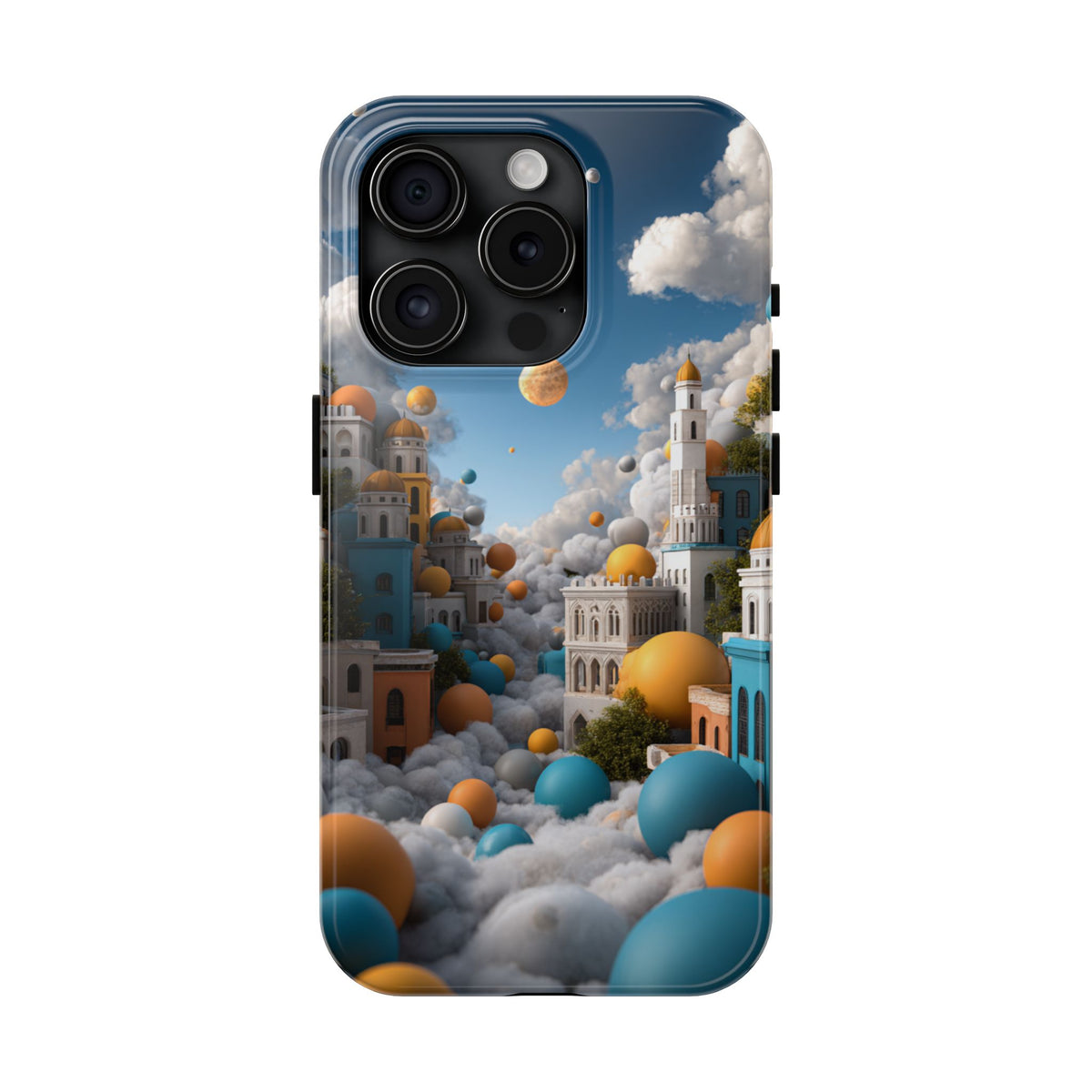 Funda Premium MINUX para iPhone y Samsung Galaxy - Sky
