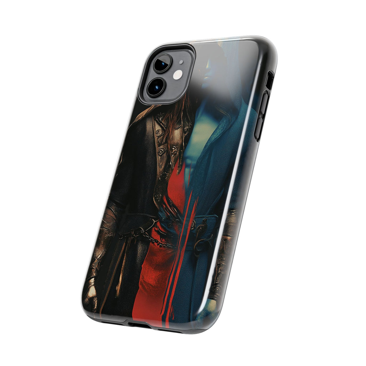 Fundas Premium MINUX para iPhone y Samsung Galaxy - Hooded Midnight Figure
