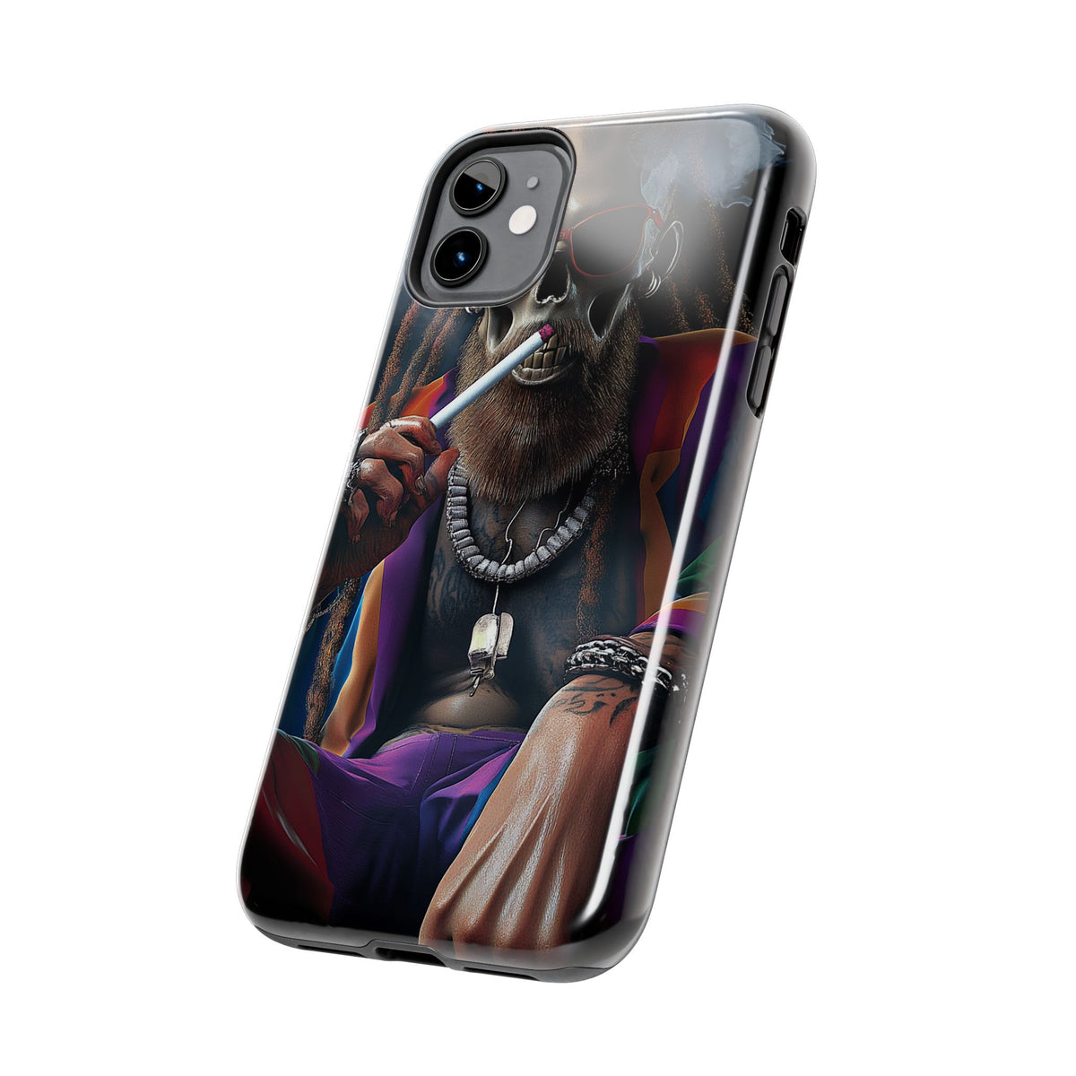Funda Premium MINUX para iPhone y Samsung Galaxy - Dread Smoke