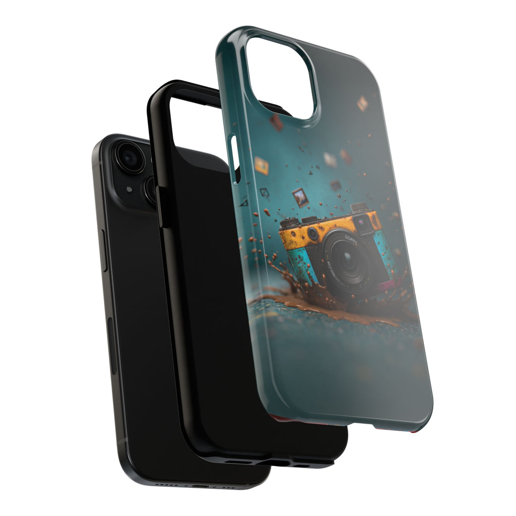 Funda Premium MINUX para iPhone y Samsung Galaxy - Color camera