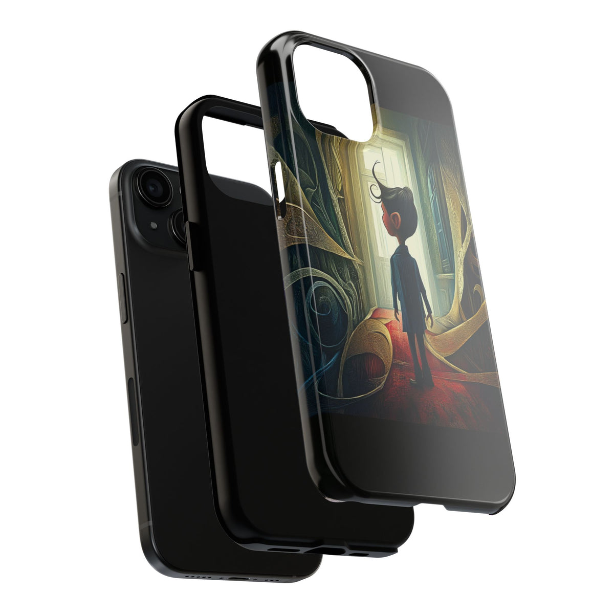 Fundas Premium MINUX para iPhone y Samsung Galaxy - Silent Corridor