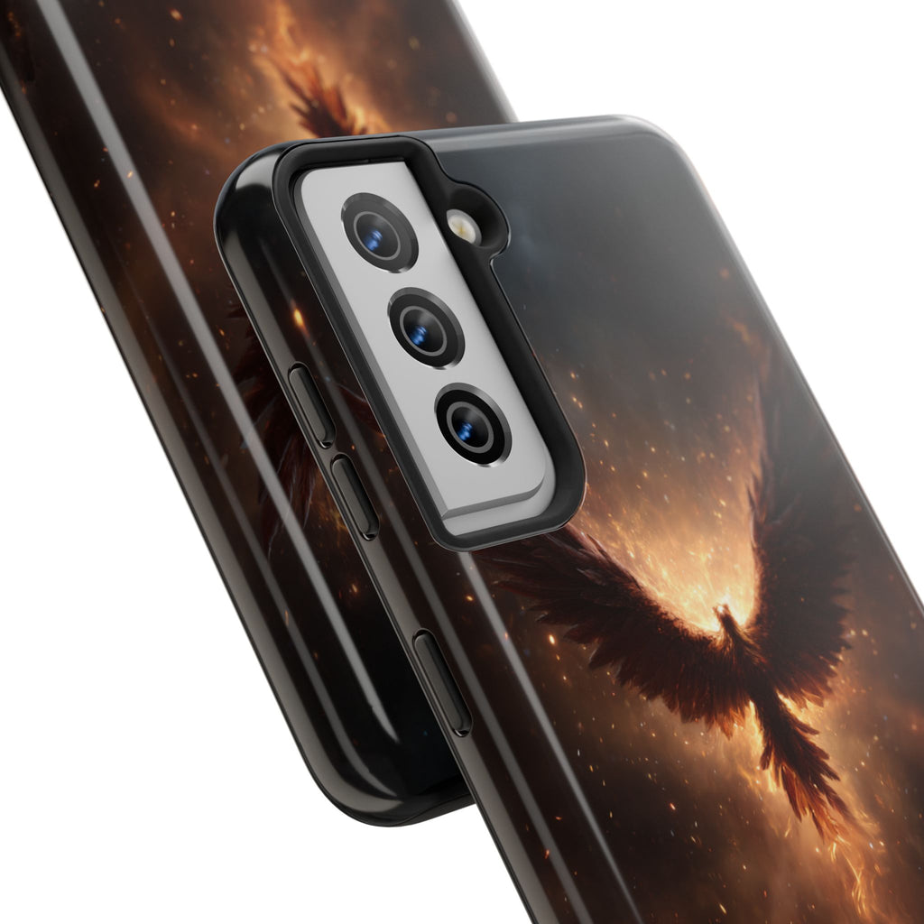 Funda Premium MINUX para iPhone y Samsung Galaxy - Phoenix Rise