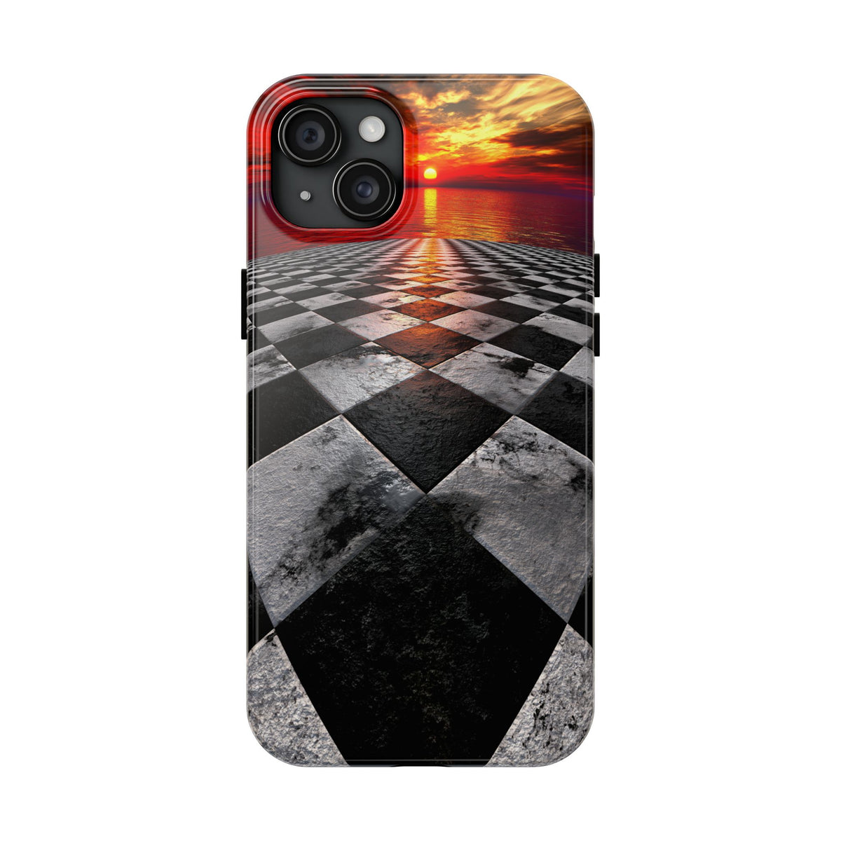 Funda Premium MINUX para iPhone y Samsung Galaxy - Chess floor