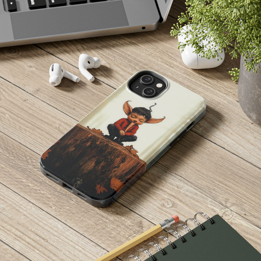 Fundas Premium MINUX para iPhone y Samsung Galaxy - Tiny Forest Guardian