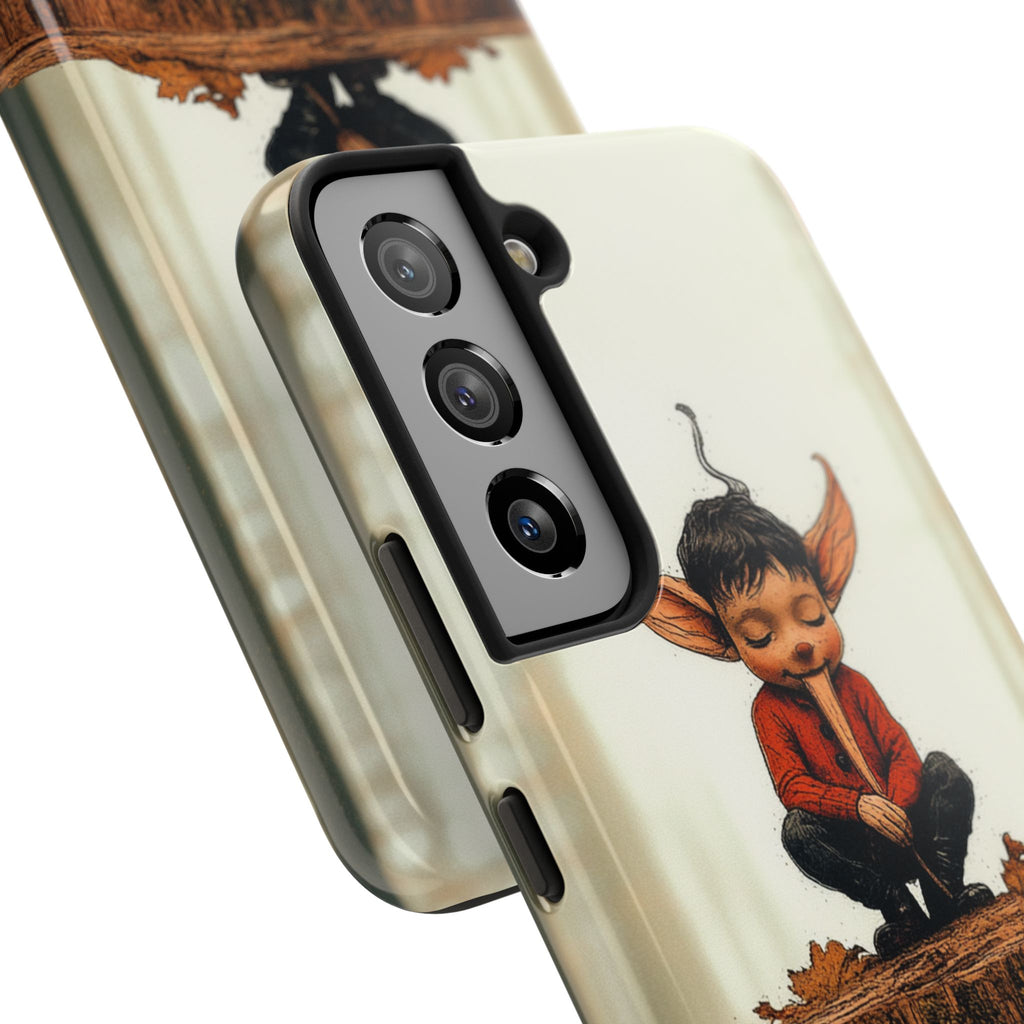 Fundas Premium MINUX para iPhone y Samsung Galaxy - Tiny Forest Guardian