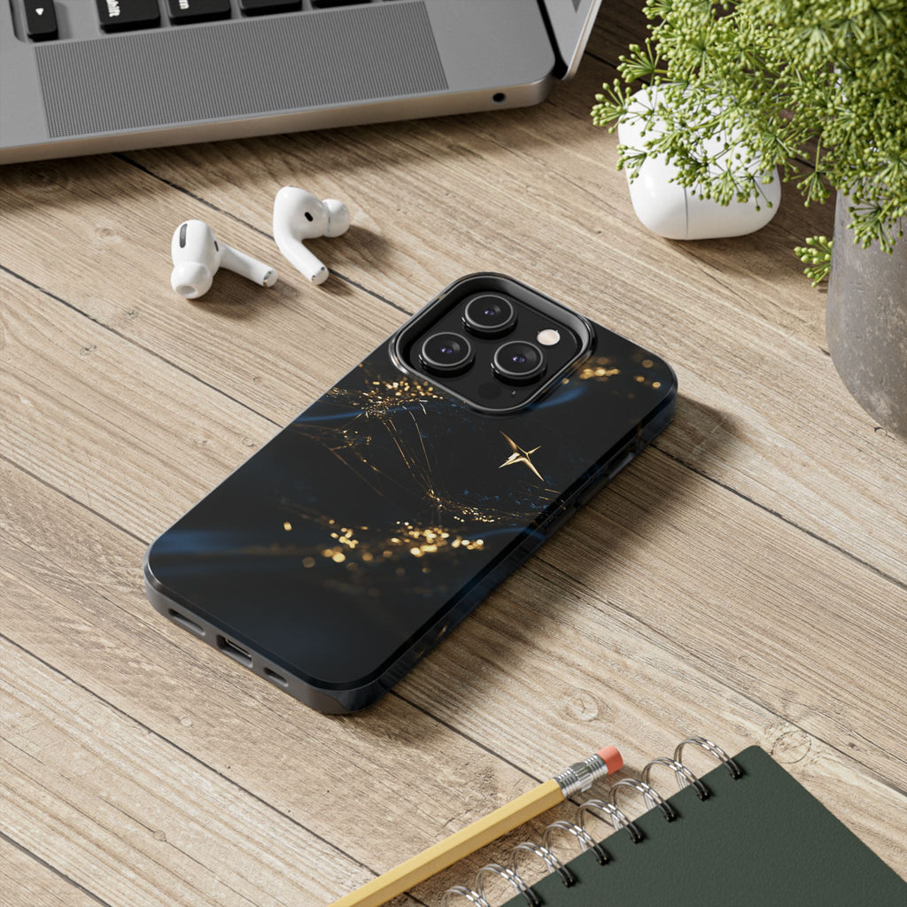 Funda Premium MINUX para iPhone y Samsung Galaxy - Gold Dust