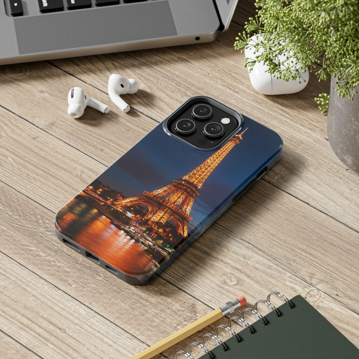 Funda Premium MINUX para iPhone y Samsung Galaxy - Eiffel