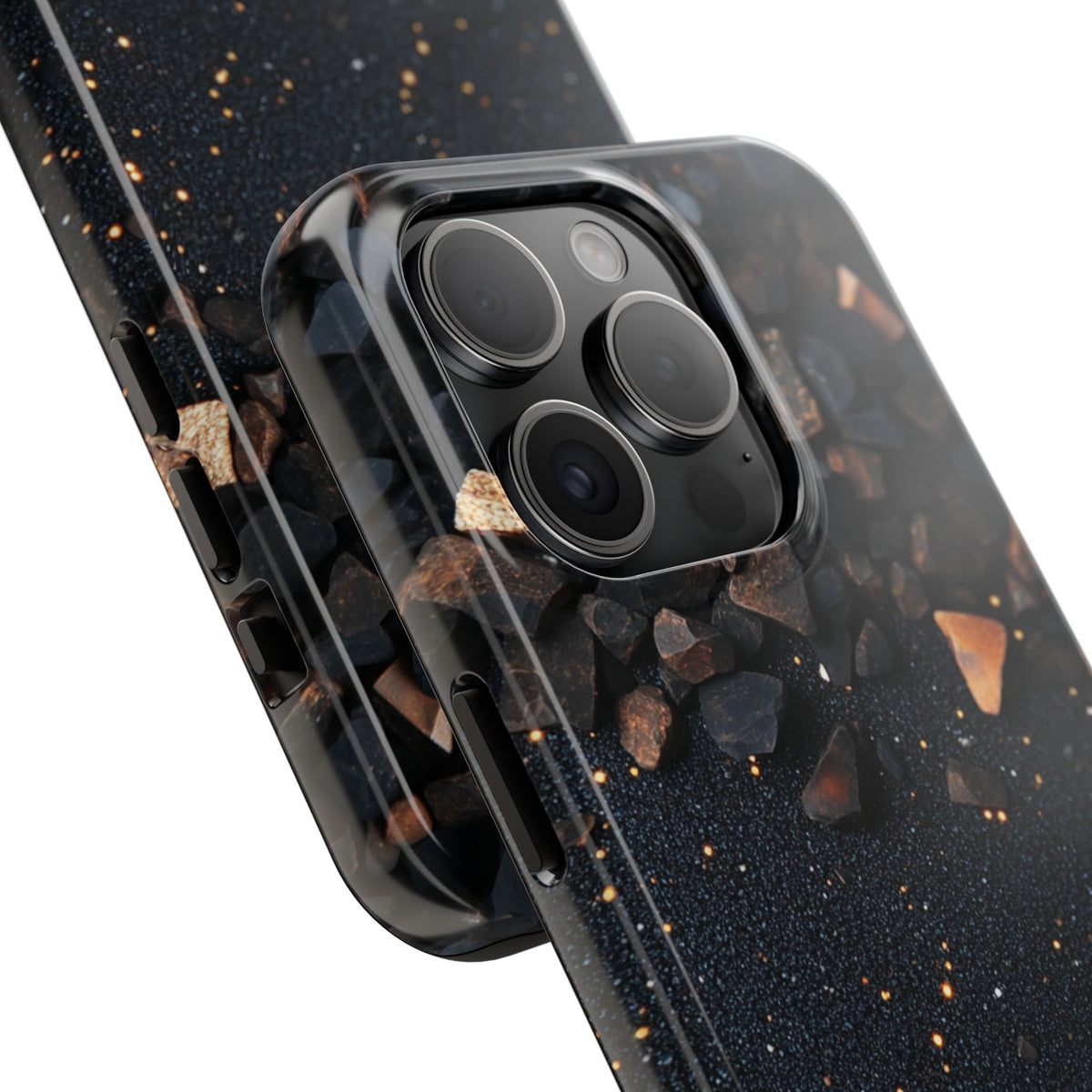 Fundas Premium MINUX para iPhone y Samsung Galaxy - Obsidian Stone Mosaic