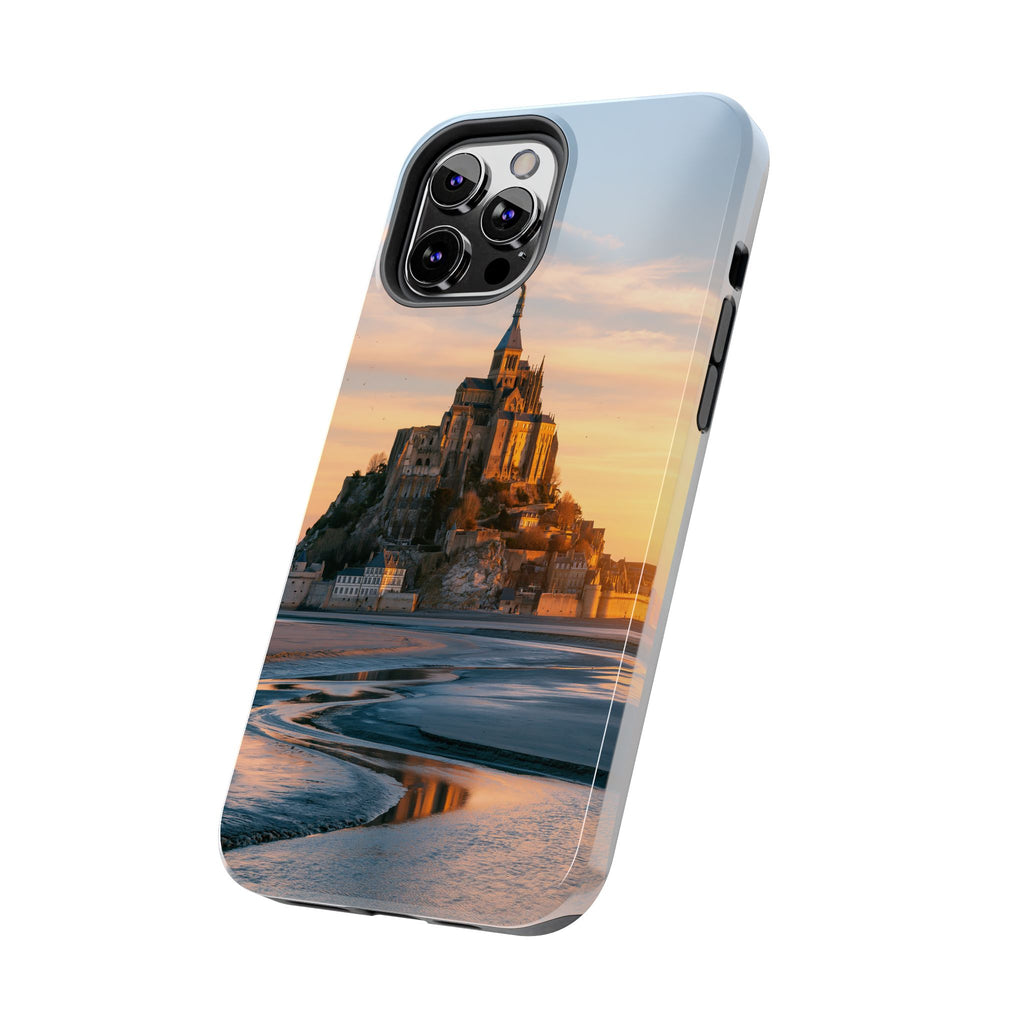 Funda Premium MINUX para iPhone y Samsung Galaxy - Mont Saint-Michel