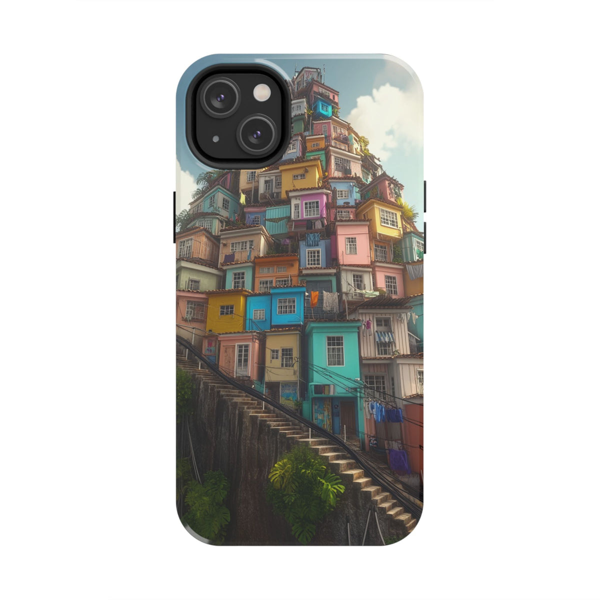 Funda Premium MINUX para iPhone y Samsung Galaxy - Favela 003