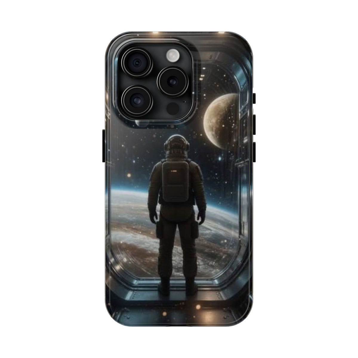 Funda Premium MINUX para iPhone y Samsung Galaxy - Astronaut