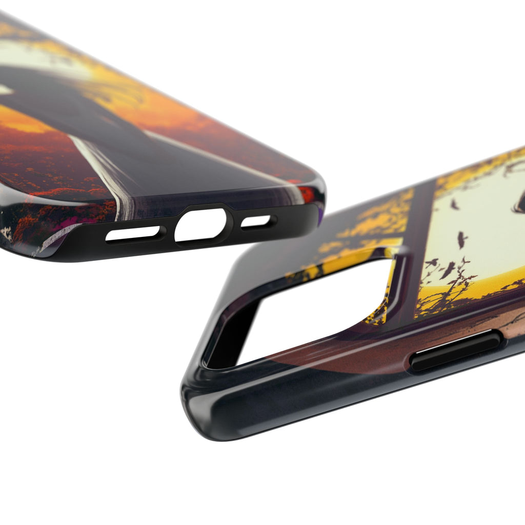 Fundas Premium MINUX para iPhone y Samsung Galaxy - Autumn Window