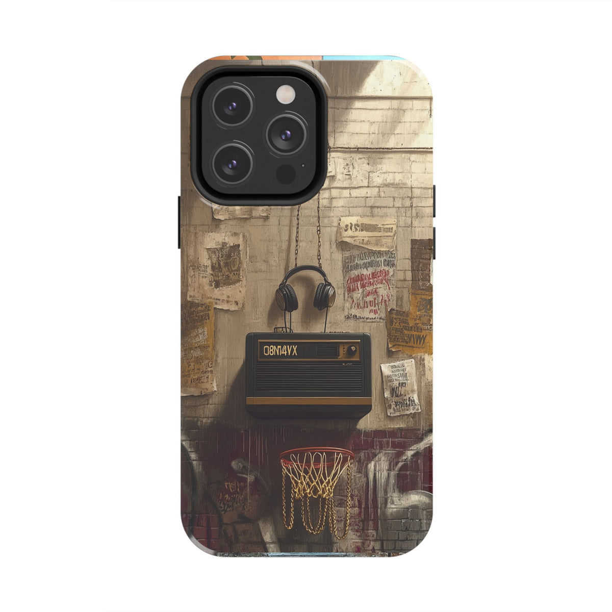 Funda Premium MINUX para iPhone y Samsung Galaxy - Street Radio 003