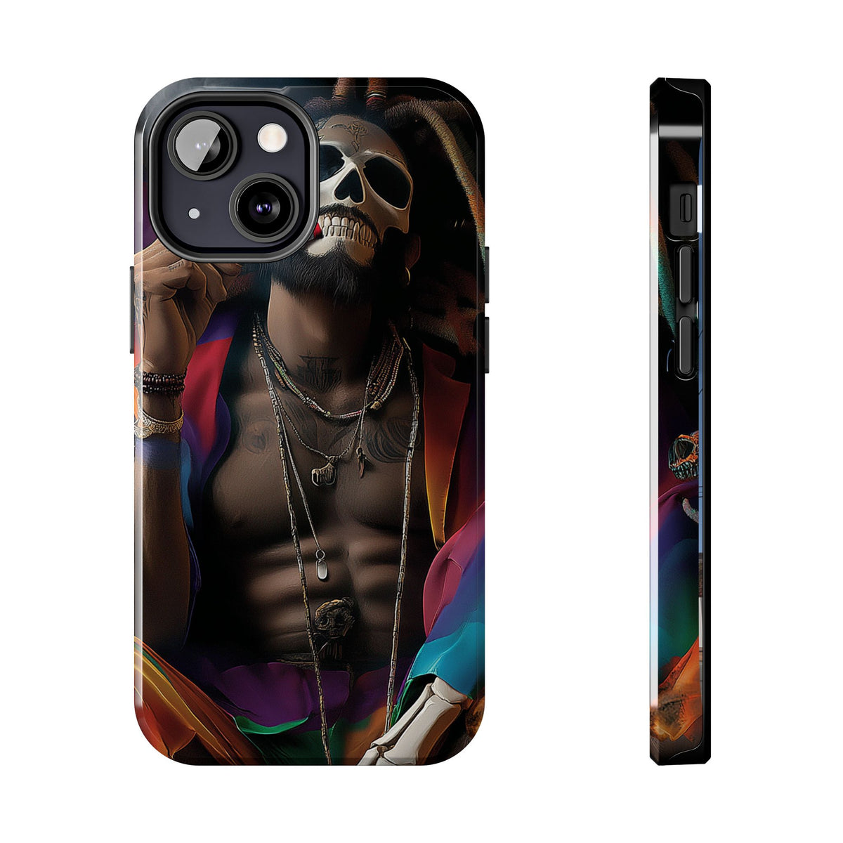 Funda Premium MINUX para iPhone y Samsung Galaxy - Voodoo Smoke