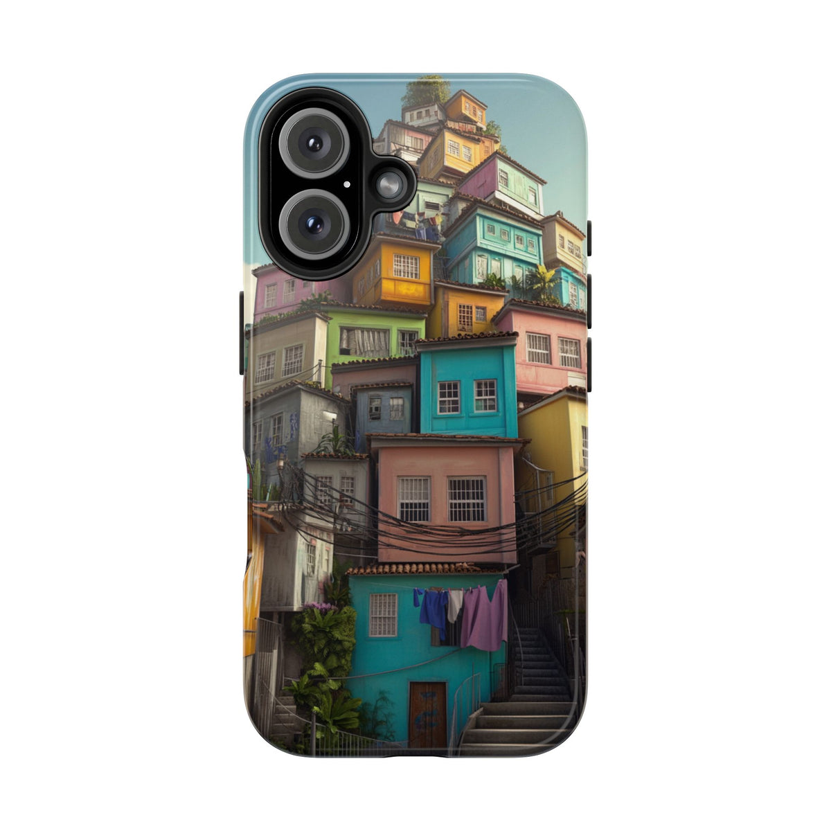 Funda Premium MINUX para iPhone y Samsung Galaxy - Favela 001