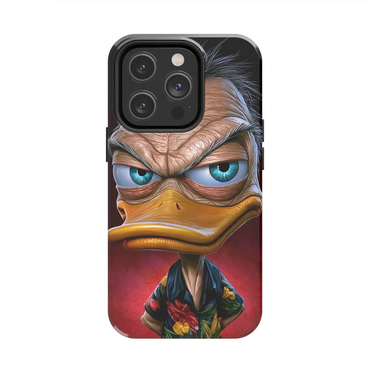 Funda Premium MINUX para iPhone y Samsung Galaxy - 3D Duck face