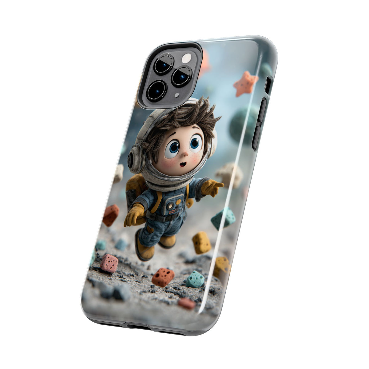 Funda Premium MINUX para iPhone y Samsung Galaxy - Astronaut child