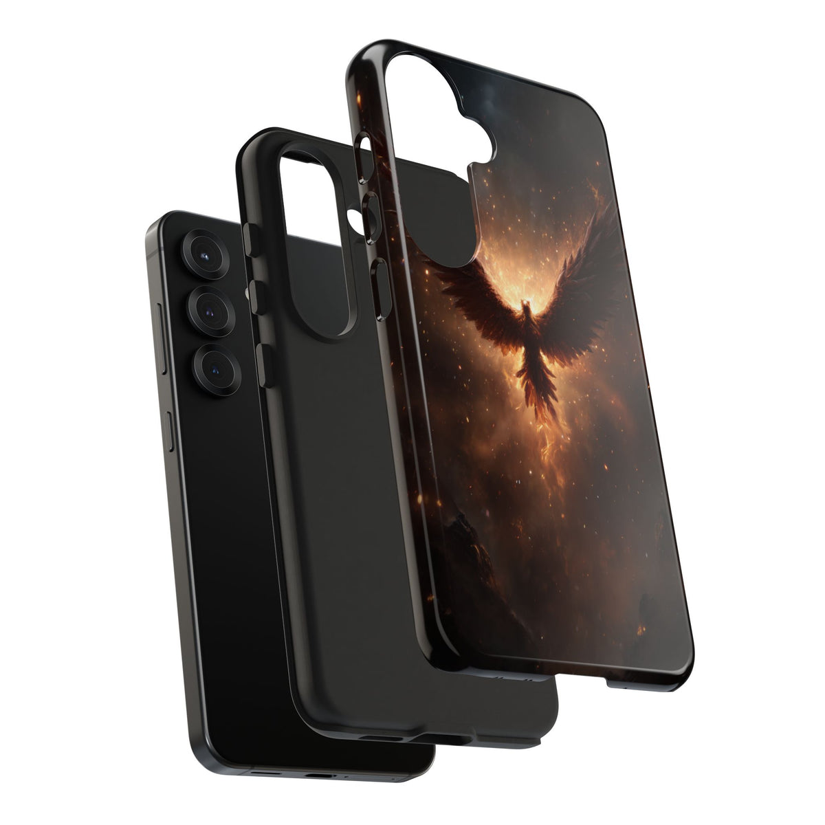 Funda Premium MINUX para iPhone y Samsung Galaxy - Phoenix Rise