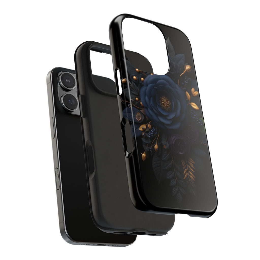 Funda Premium MINUX para iPhone y Samsung Galaxy - Blue Rose