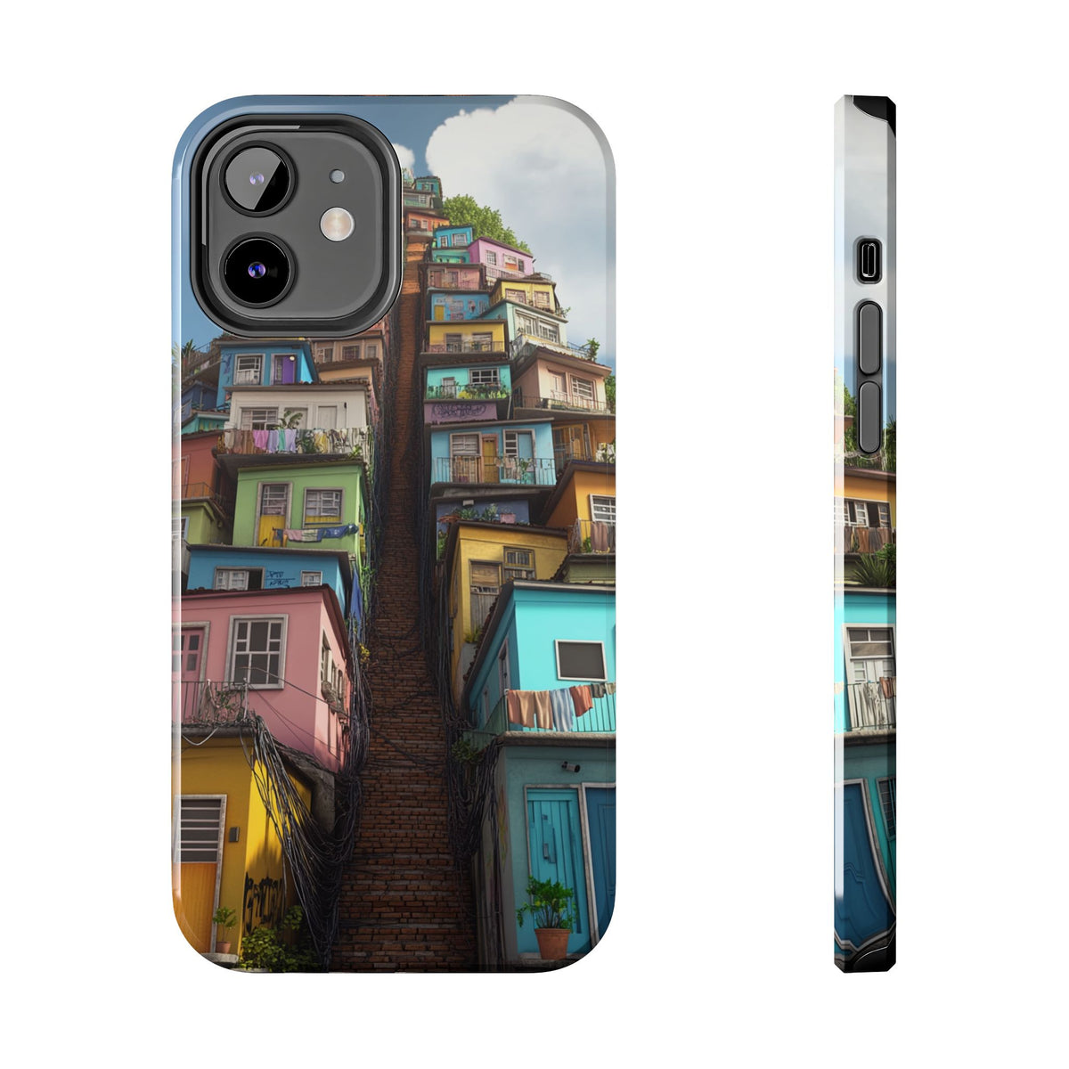 Funda Premium MINUX para iPhone y Samsung Galaxy - Favela 002
