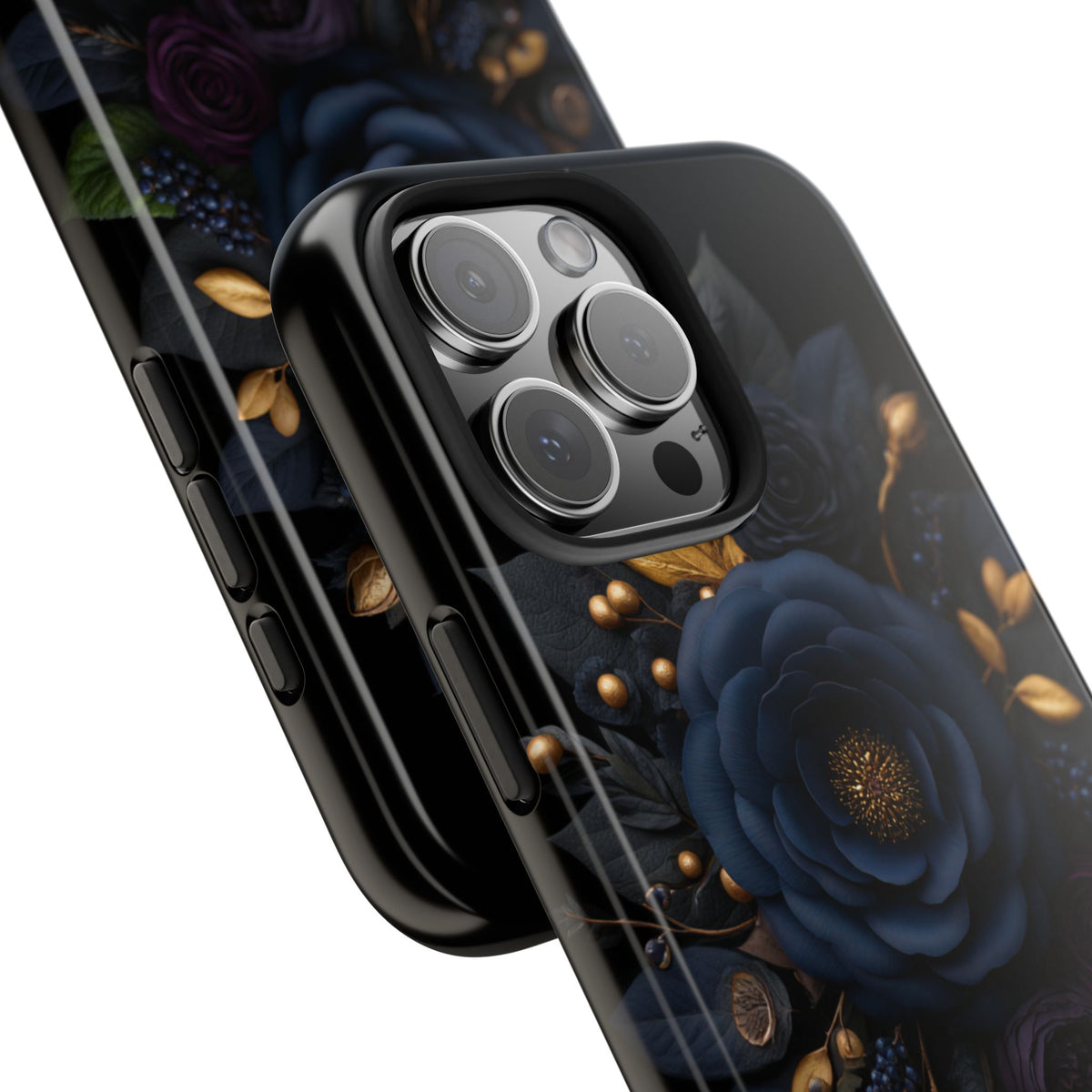 Funda Premium MINUX para iPhone y Samsung Galaxy - Blue Rose