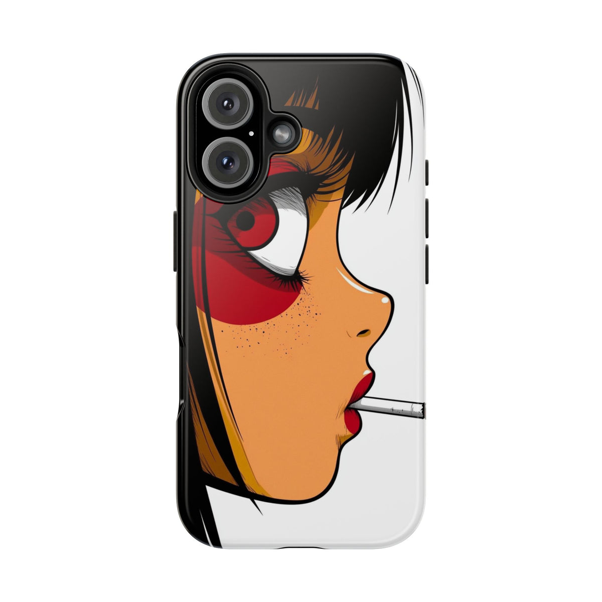 Fundas Premium MINUX para iPhone y Samsung Galaxy - Smoking Side Profile