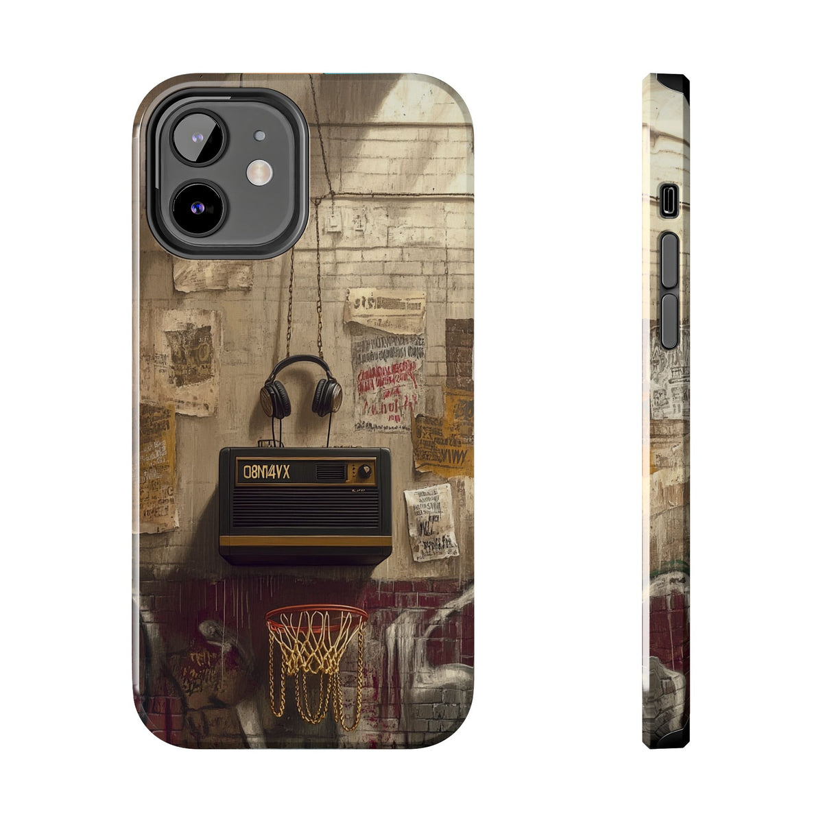 Funda Premium MINUX para iPhone y Samsung Galaxy - Street Radio 003