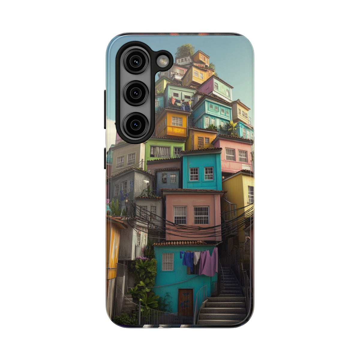 Funda Premium MINUX para iPhone y Samsung Galaxy - Favela 001