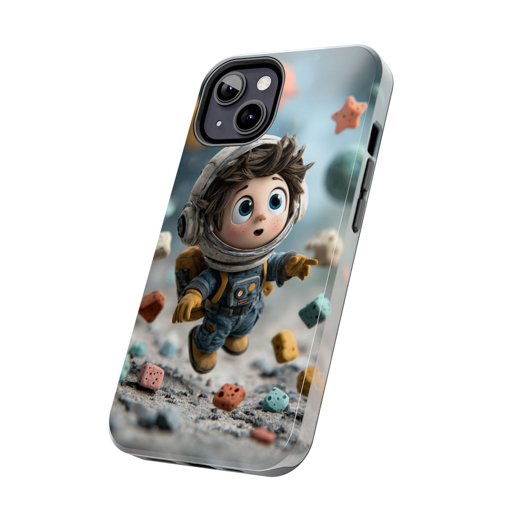 Funda Premium MINUX para iPhone y Samsung Galaxy - Astronaut child