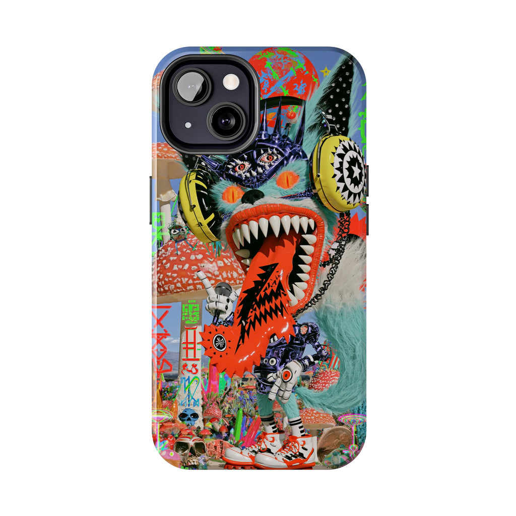 Fundas Premium MINUX para iPhone y Samsung Galaxy - Electric Fox Machine