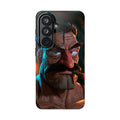 Funda Premium MINUX para iPhone y Samsung Galaxy - 3D Mustache Man 002