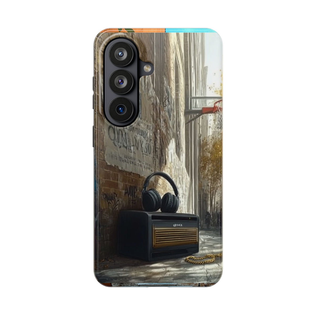 Funda Premium MINUX para iPhone y Samsung Galaxy - Street Radio 002