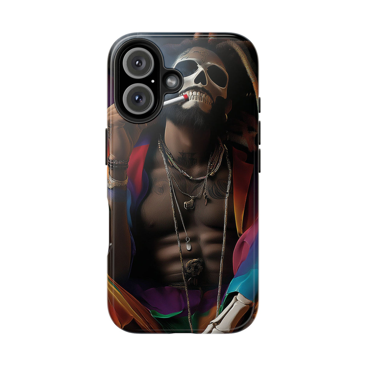 Funda Premium MINUX para iPhone y Samsung Galaxy - Voodoo Smoke