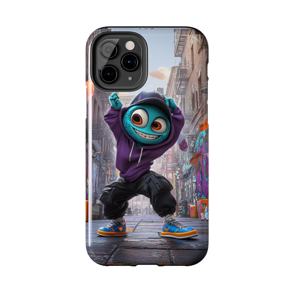 Funda Premium MINUX para iPhone y Samsung Galaxy - Alien Boy 001