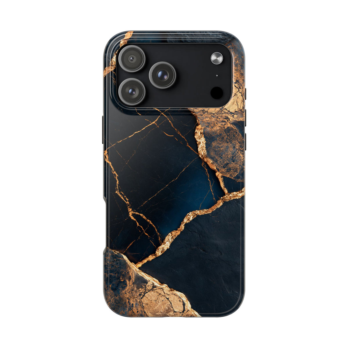 Funda Premium MINUX para iPhone y Samsung Galaxy - Golden Marble