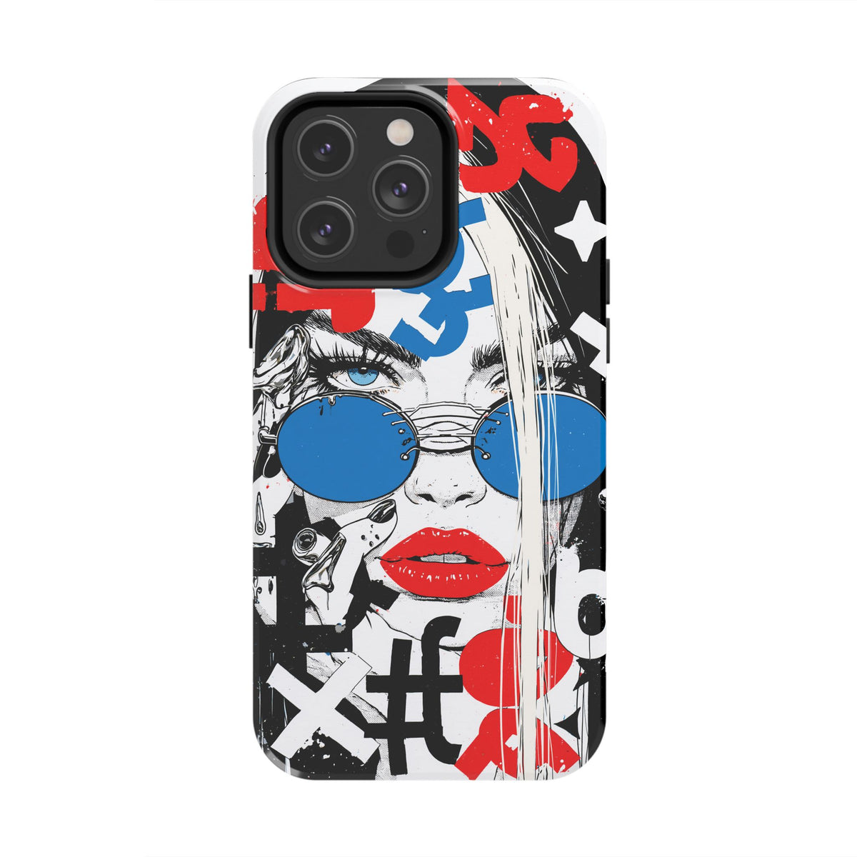 Fundas Premium MINUX para iPhone y Samsung Galaxy - Rebel Pop Portrait