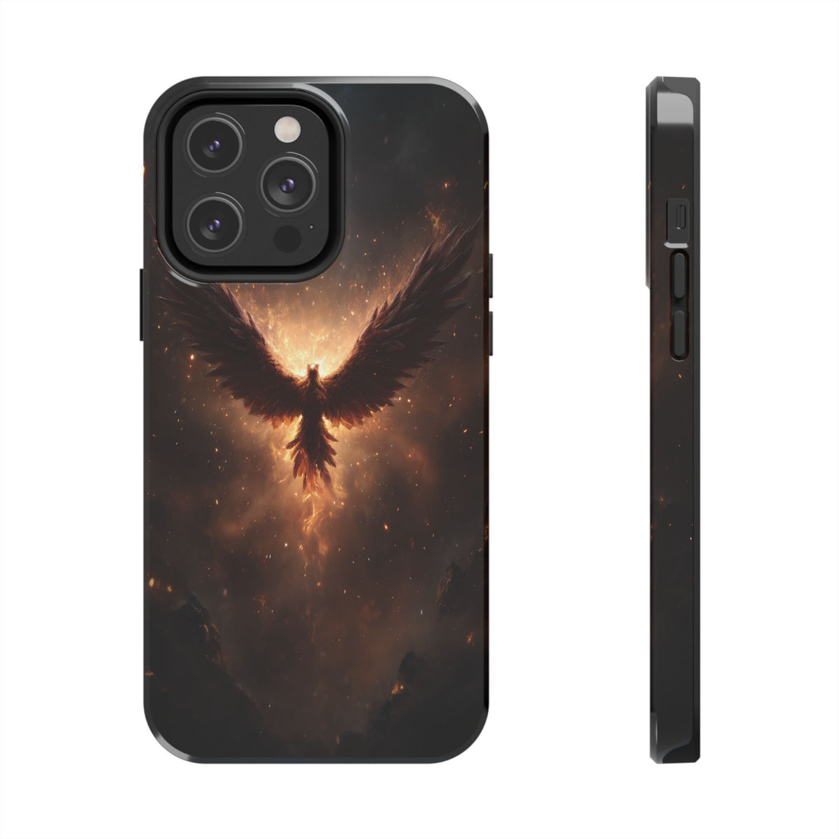 Funda Premium MINUX para iPhone y Samsung Galaxy - Phoenix Rise