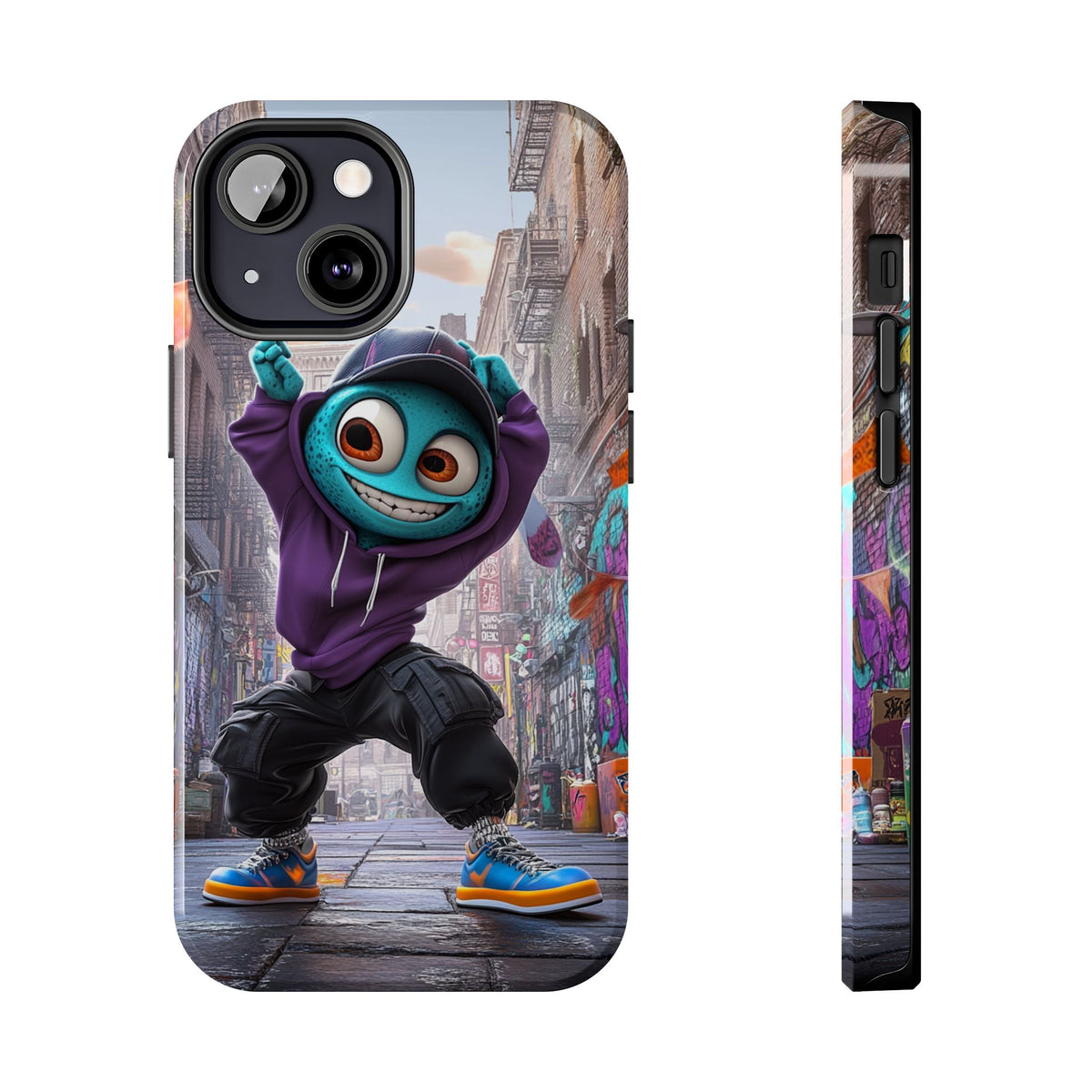 Funda Premium MINUX para iPhone y Samsung Galaxy - Alien Boy 001