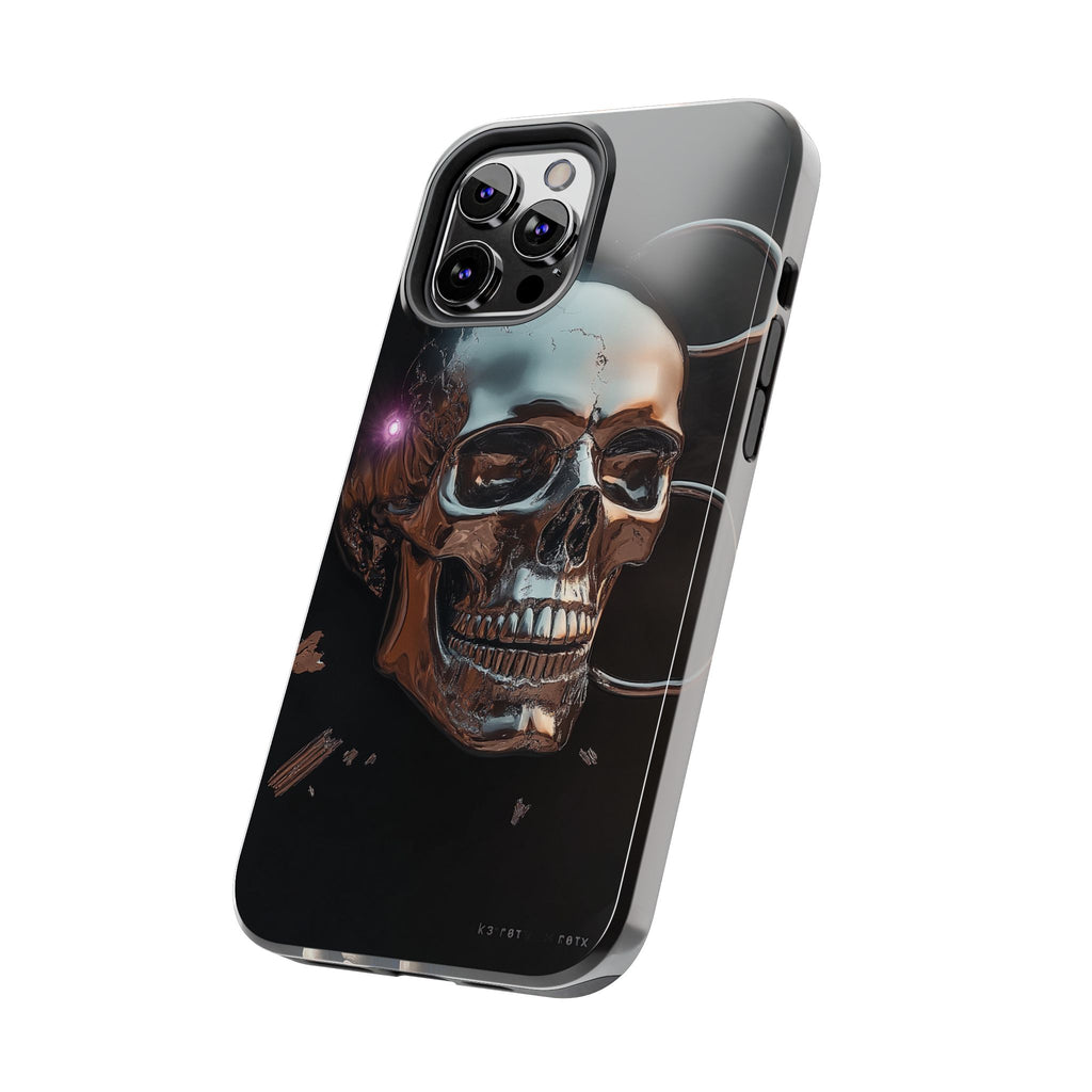 Funda Premium MINUX para iPhone y Samsung Galaxy - Iron Skull 002