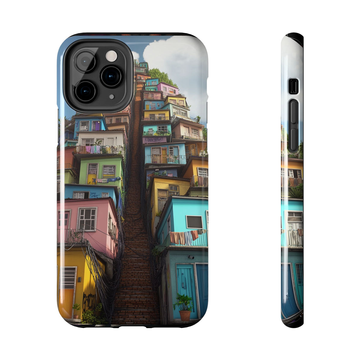Funda Premium MINUX para iPhone y Samsung Galaxy - Favela 002