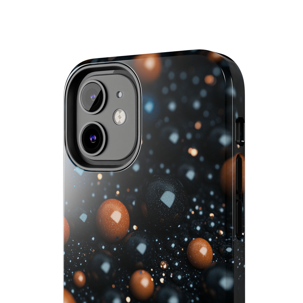 Fundas Premium MINUX para iPhone y Samsung Galaxy - Copper Pearl Constellation