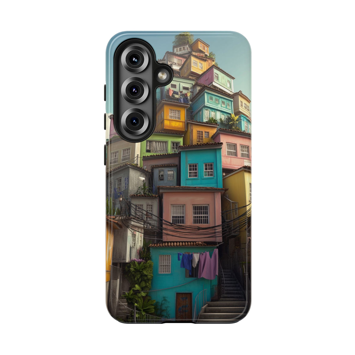 Funda Premium MINUX para iPhone y Samsung Galaxy - Favela 001